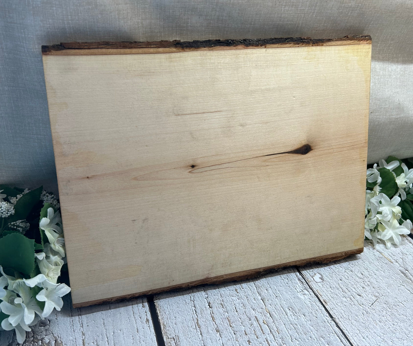 Raw Edge Barn Engraved Board