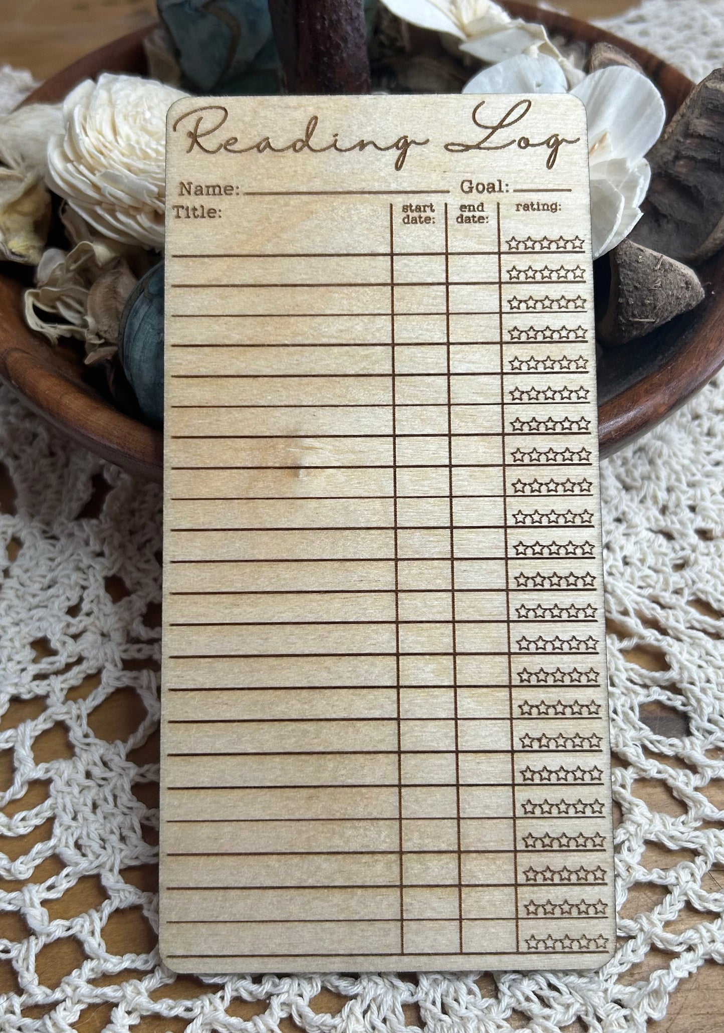 Reading Log Tracker