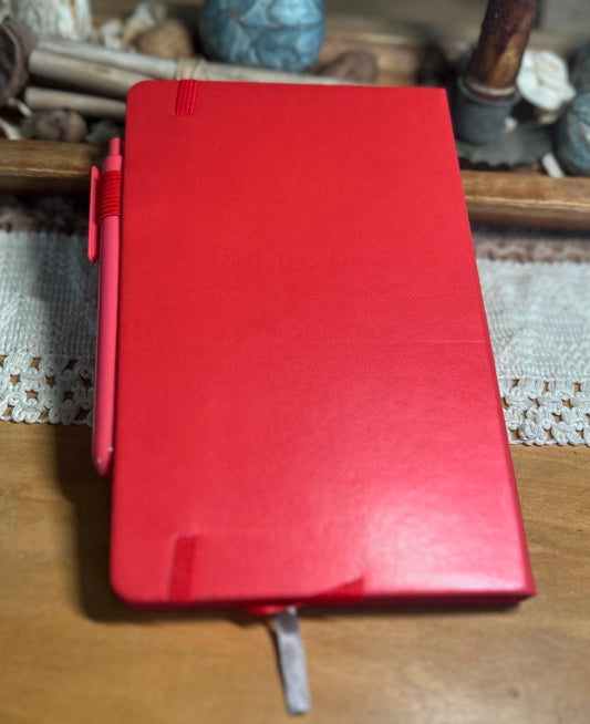 Bee Notebook Journal - Red