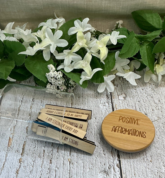 Positive Affirmation Jar and Tokens