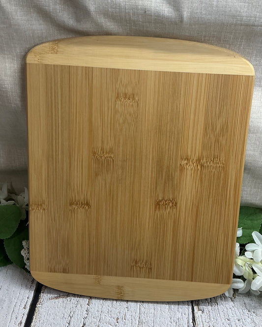 Mandala Bee Cutting Charcuterie Board 8.5 x 11 food safe oil