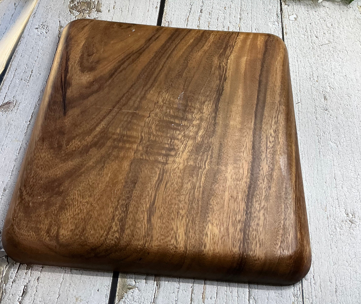 Dragonfly Engraved Wood Tray