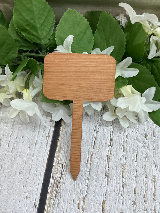 Let's Stick Together Dark Wood Plant Stake