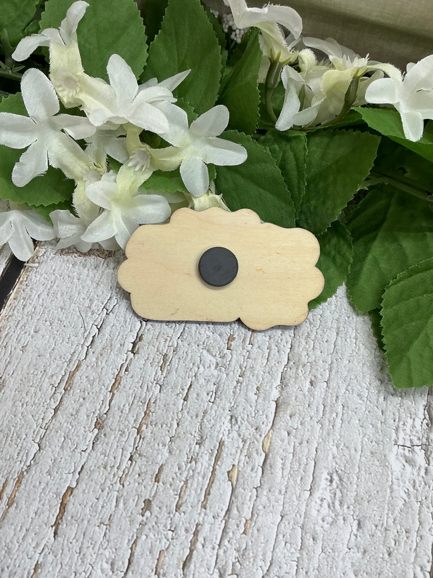 My Kitchen My Rules Wood Magnet