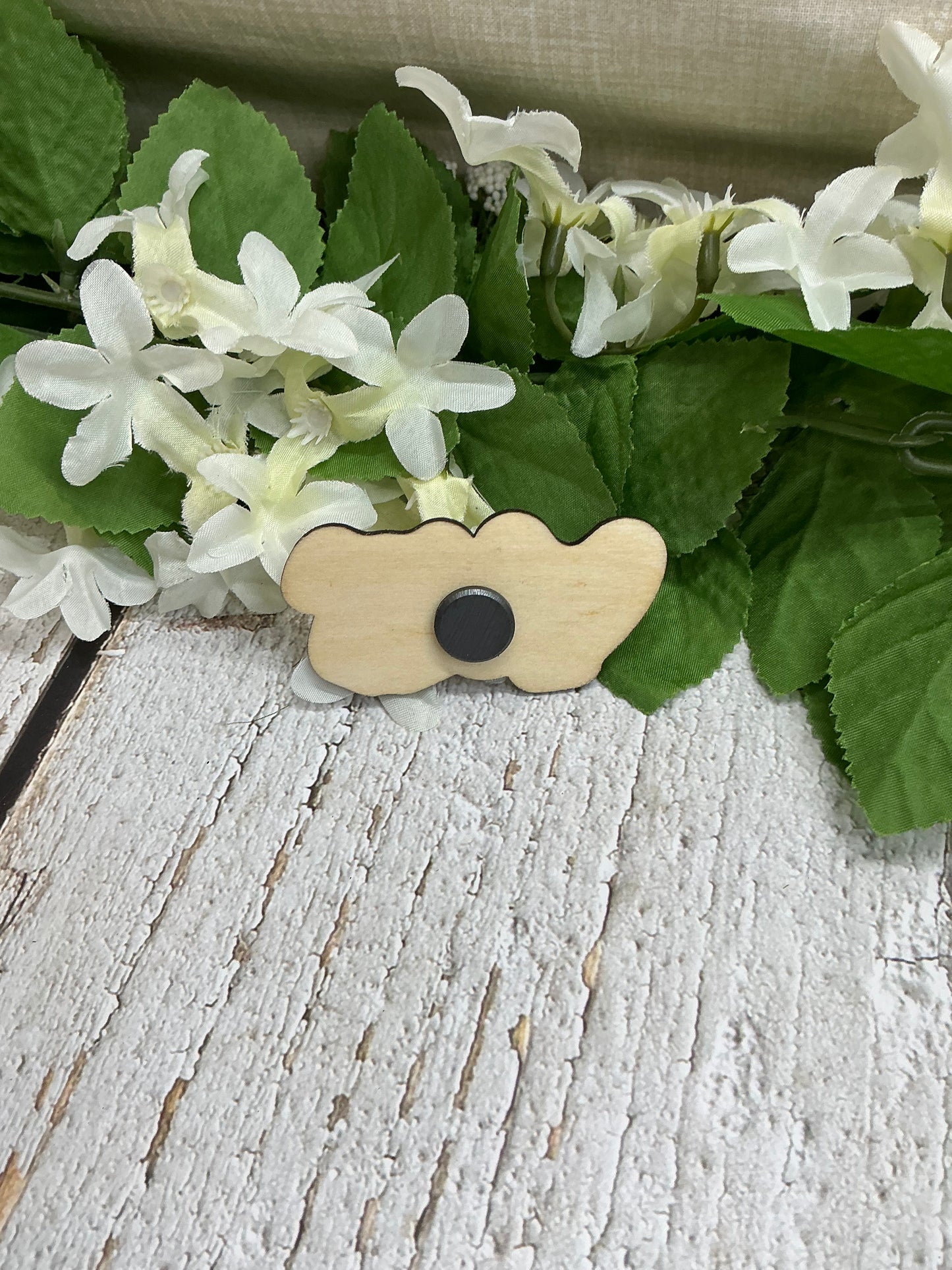 Fresh Eggs Wood Magnet