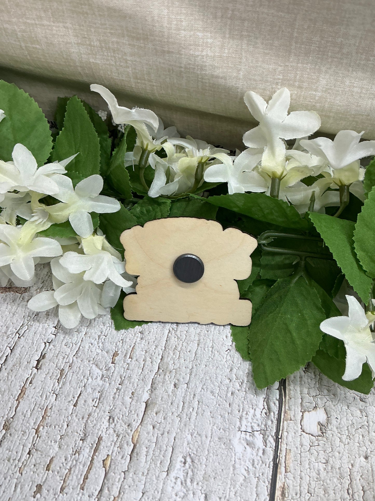 No Outfit Is Complete Without Dog Hair Wood Magnet