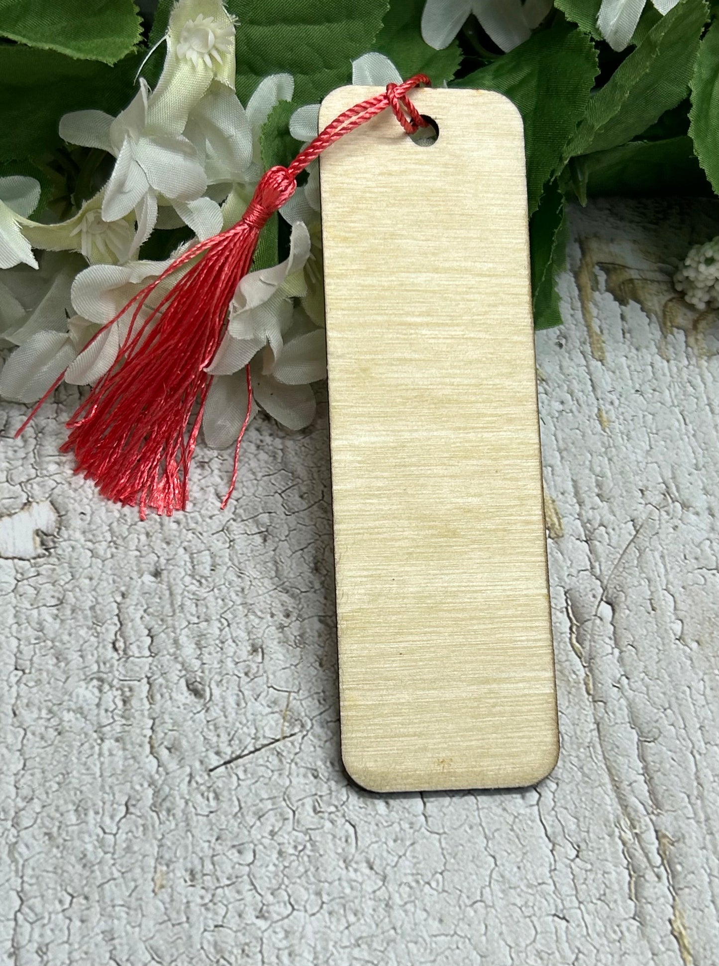 Coffee Campfire & Books - Bookmark 1/8" wood