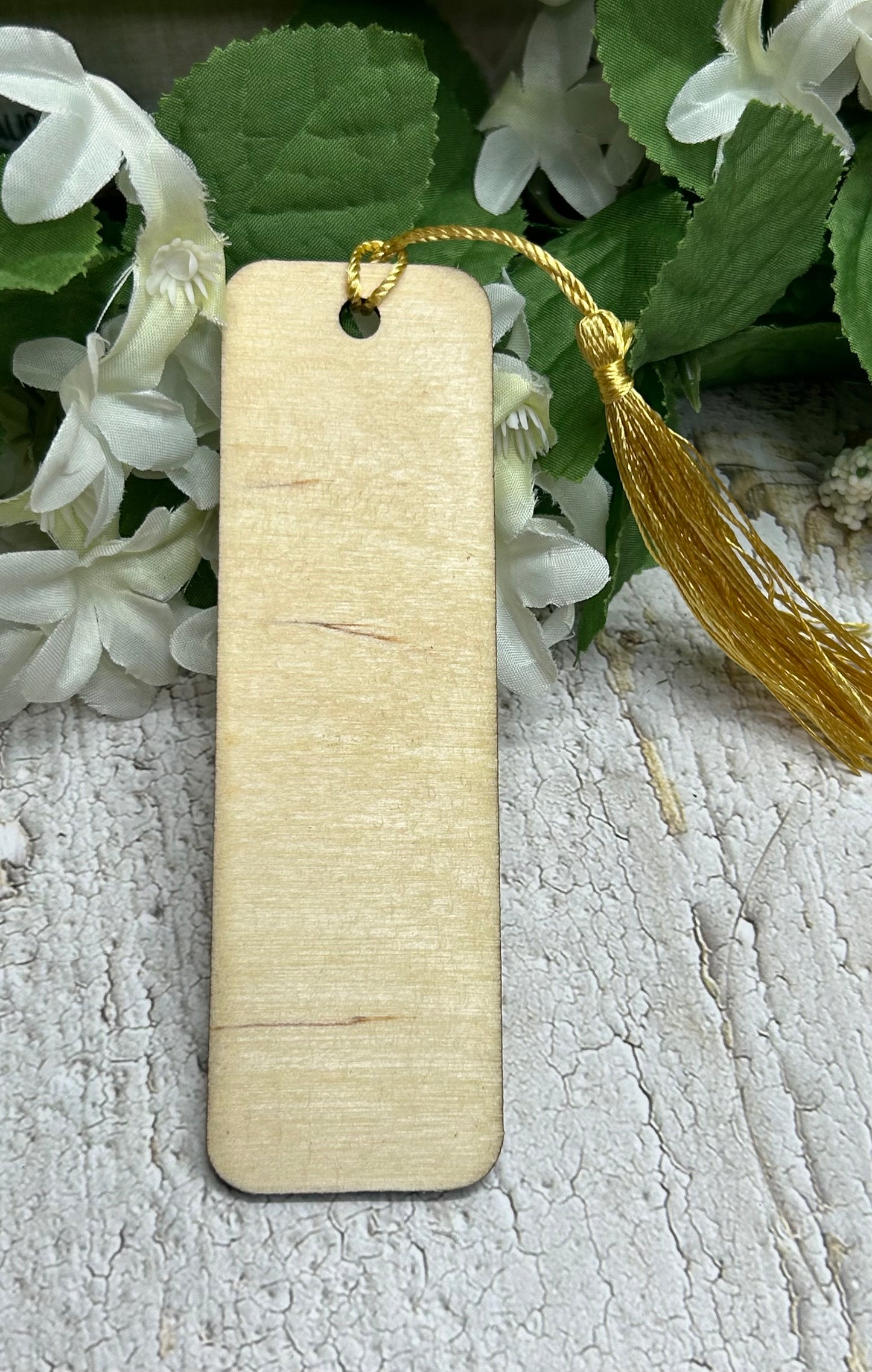 Stuck On Reading - Succulent Bookmark 1/8" Wood