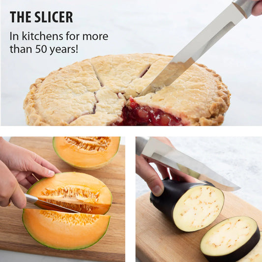 Slicer Knife - Black Handle Rada