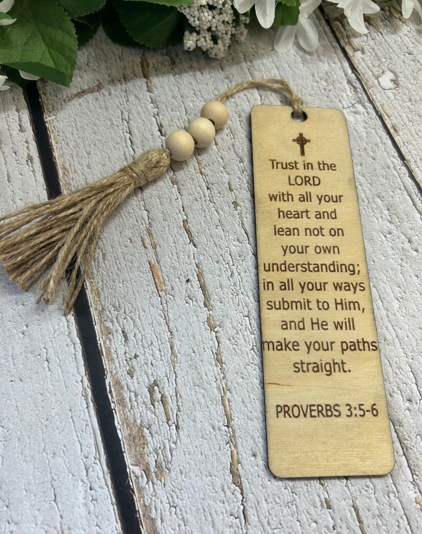 Trust in the Lord Proverbs 3:5-6 bookmark