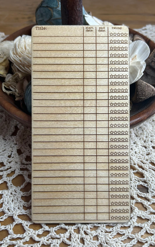 Reading Log