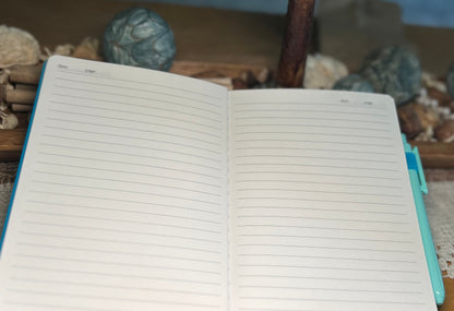 Flower Bouquet Notebook Journal - Blue