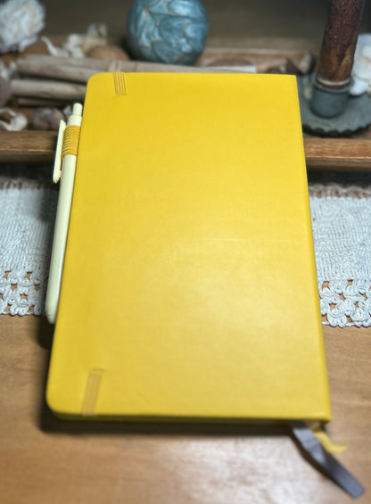 In A World Full Of Roses Be A Sunflower Notebook Journal - Yellow
