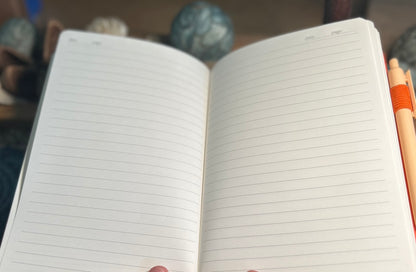 Mountain Scene Notebook Journal - Orange