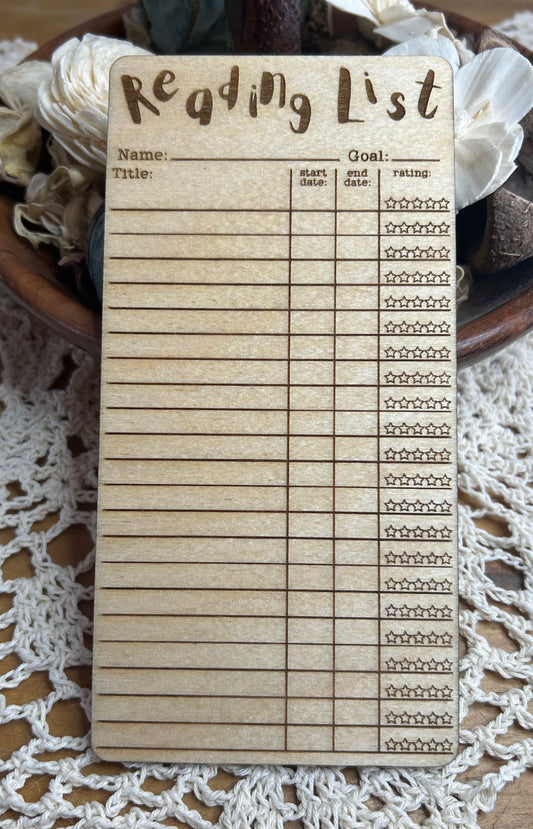 Reading List Tracker