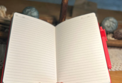 Bee Notebook Journal - Red