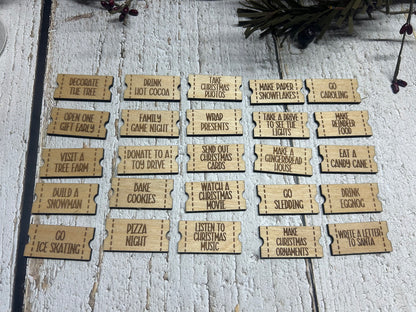 25 Days of Christmas Activity Jar