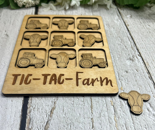 Tic Tac Farm Cows