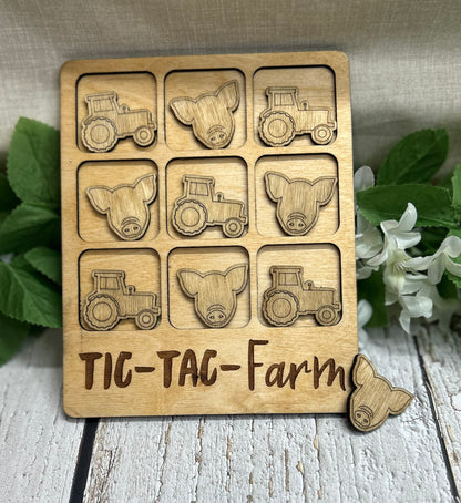 Tic Tac Farm Pig
