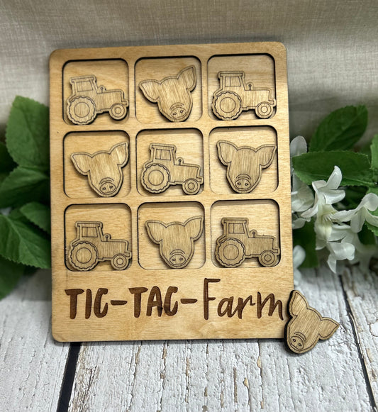 Tic Tac Farm Pig
