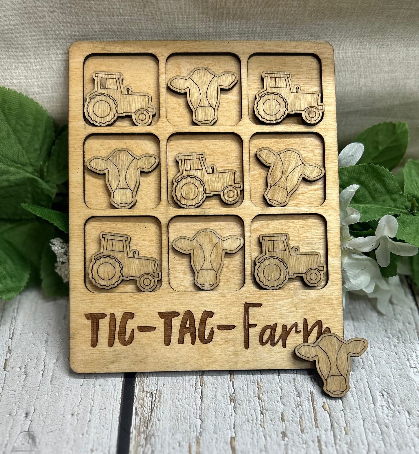 Tic Tac Farm Cows