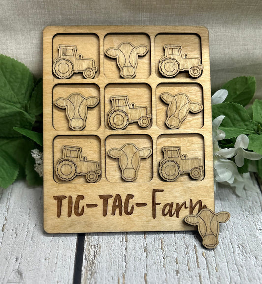 Tic Tac Farm Cows