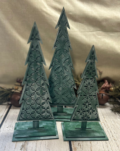 Set of 3 Christmas Trees