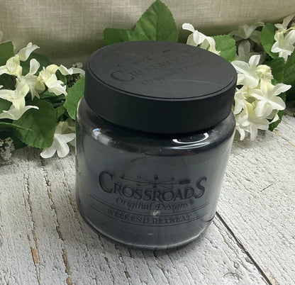 Weekend Retreat Cross Roads Candle 16oz Jar