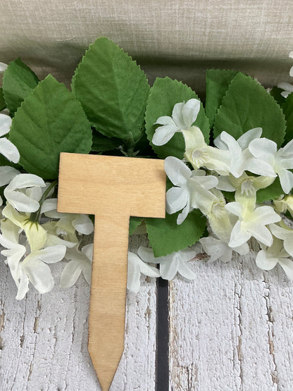 Home Grown Light Wood Plant Stake
