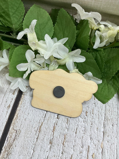 Kitchen Closed Wood Magnet 3.5 x 2.25