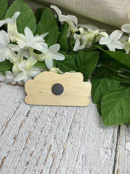 "Kitchen Rules" Wood Magnet
