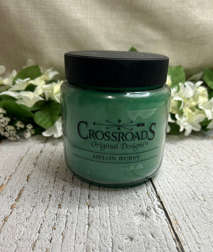 Crossroads Candle - Melon Burst 16 oz Green