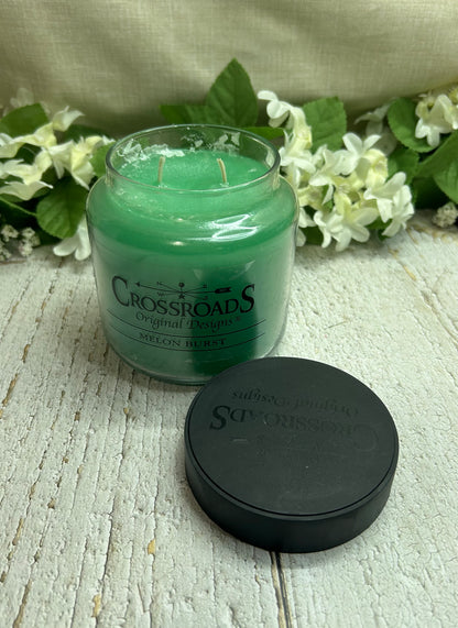 Crossroads Candle - Melon Burst 16 oz Green