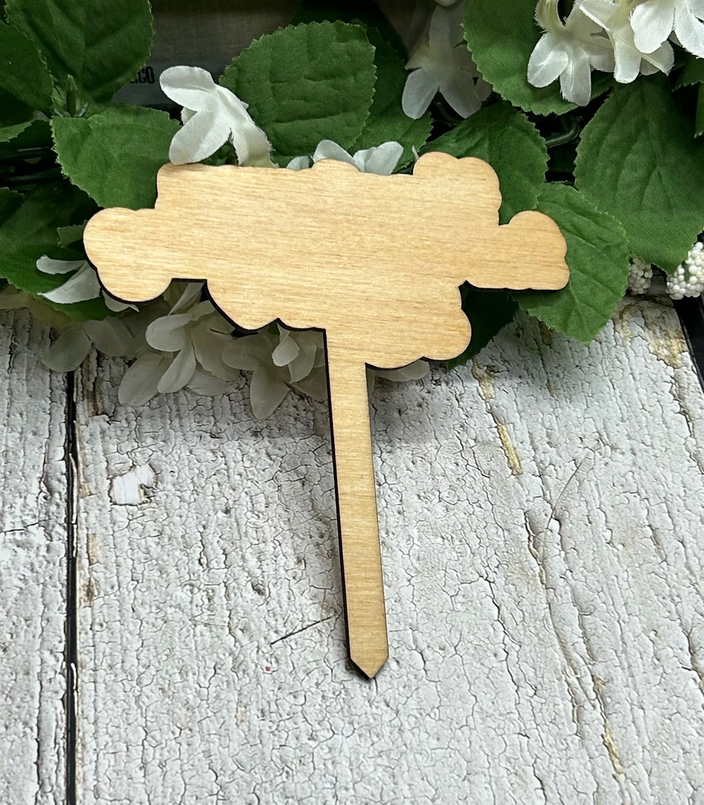 Thank You For Helping Me Grow - Wooden Plant Stake 5"