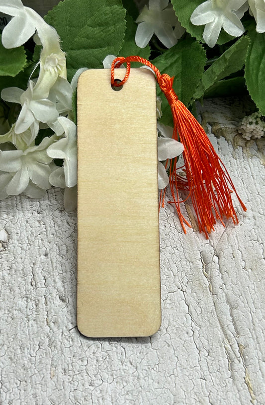 Cat Naps & Good Books Bookmark - 1/8" Wood