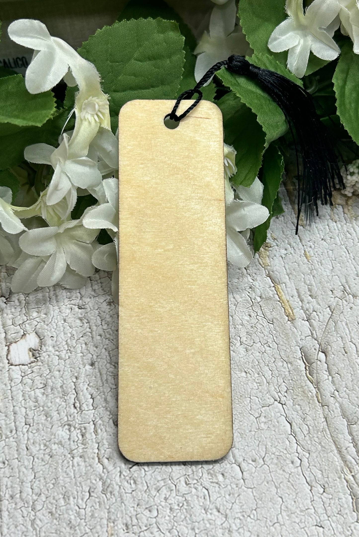 My Cat Lets Me Borrow The Shelf For My Books - Bookmark 1/8" Wood