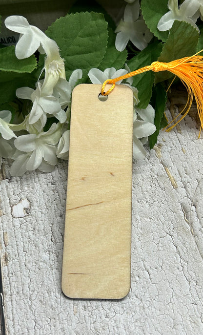 Reading Takes You On The Greatest Adventures Bookmark - 1/8" Wood