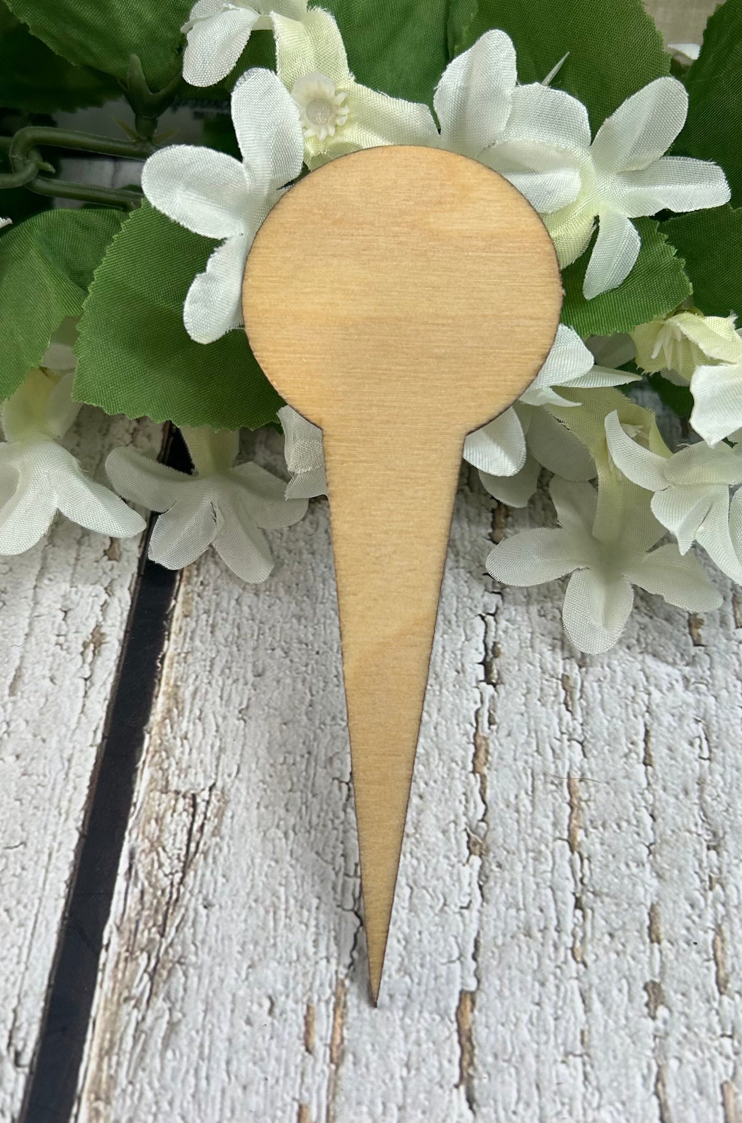 Plant One On Me Light Wood Plant Stake