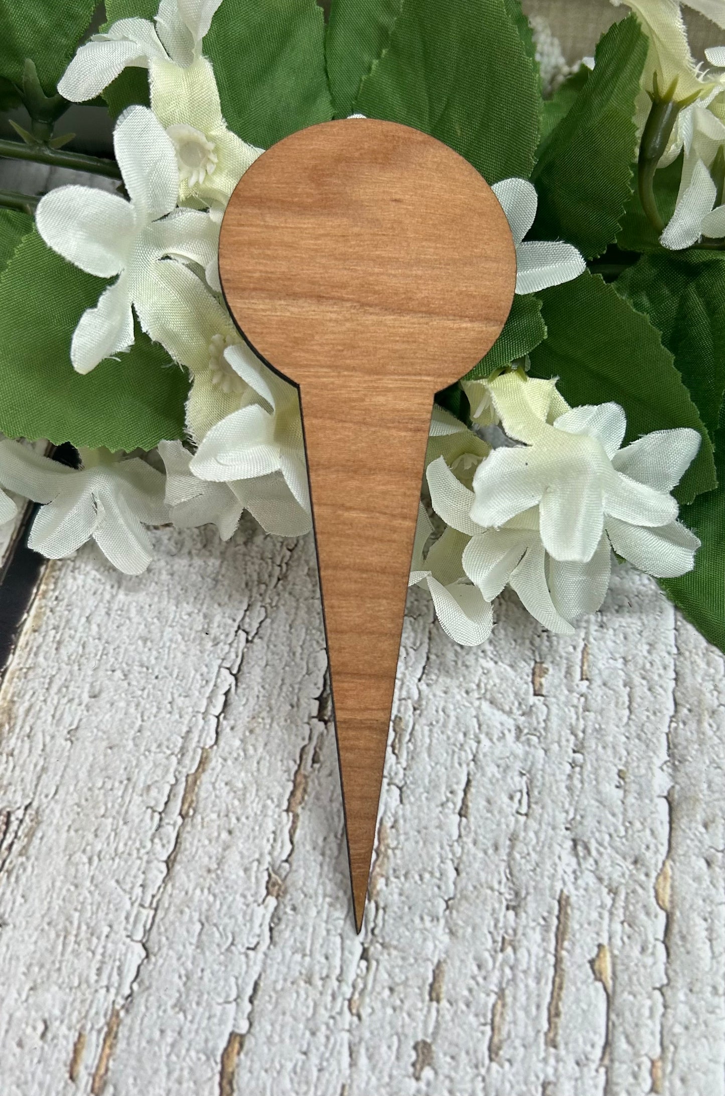 Plant One On Me Dark Wood Plant Stake