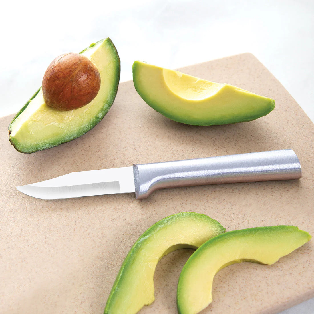 Peeling Paring Knife - Black Handle Rada