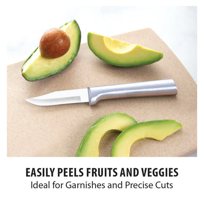 Peeling Paring Knife - Black Handle Rada