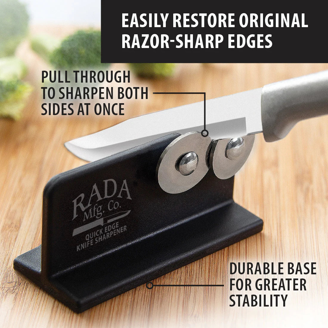 Quick Edge Knife Sharpener - Rada