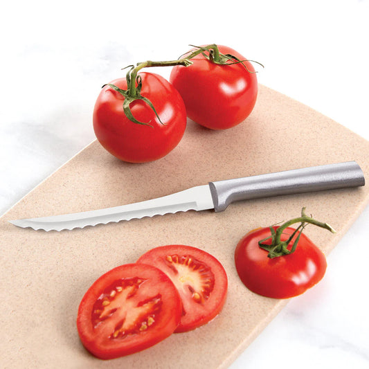 Tomato Slicer Knife - Silver Handle Rada