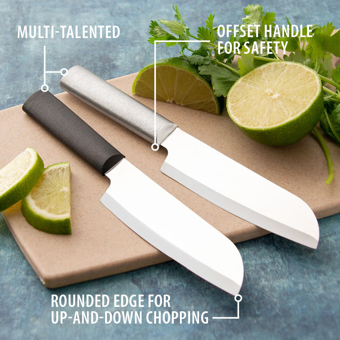 Cook's Utility Knife - Silver Handle Rada