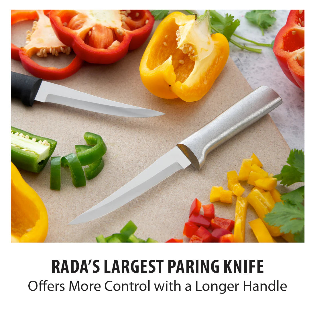 Super Parer Knife - Silver Handle Rada