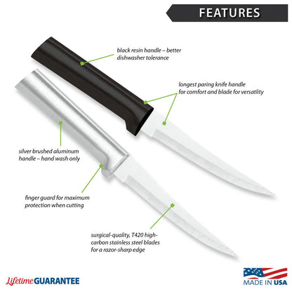 Super Parer Knife - Silver Handle Rada