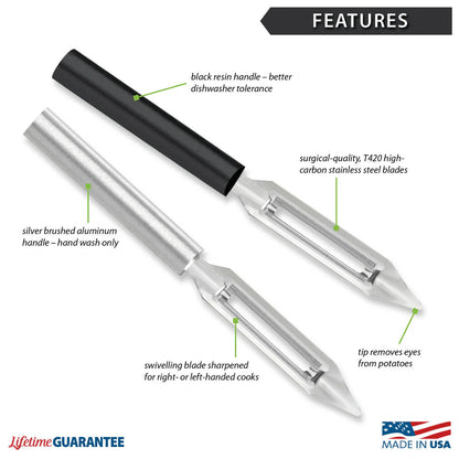 Vegetable Peeler - Silver Handle Rada